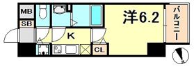 プレサンスジェネ新神戸ステーションフロントの間取り画像