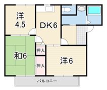 グランメール2の間取り画像