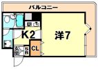 ライオンズマンション三宮東第2の間取り画像