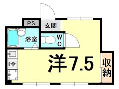 ルビア西宮の間取り画像