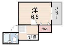 上祇園ヒルズの間取り画像