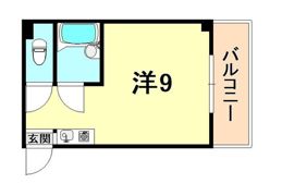 三景マンションの間取り画像