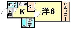 福住館の間取り画像