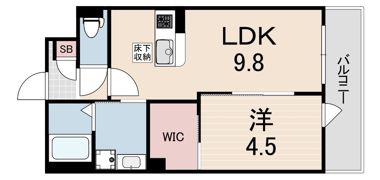 シエルメゾンの間取り画像
