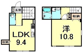 ウエスト ウッドの間取り画像