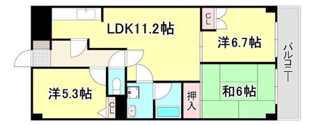 ビバリーハウス青谷壱番館の間取り画像
