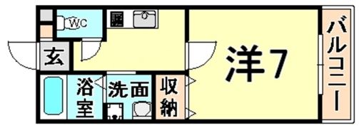 アシーナの間取り画像