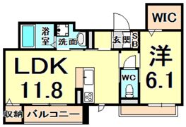 シャーメゾンシエルの間取り画像