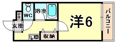 山路ハイツの間取り画像