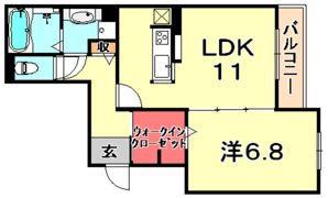 KITANO COLNの間取り画像