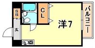 サムティ灘駅前の間取り画像