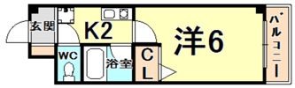 フレースヴィルの間取り画像