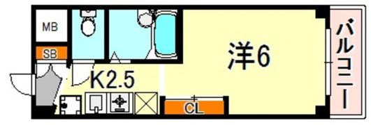 スペラーレ御影の間取り画像