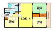 御影ハイツの間取り画像