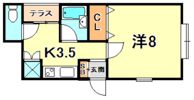 マンダレー御影の間取り画像