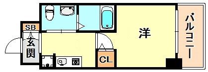エスリード神戸WESTの間取り画像