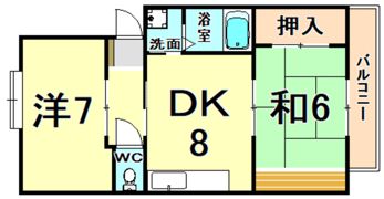 マノワール出屋敷駅前の間取り画像