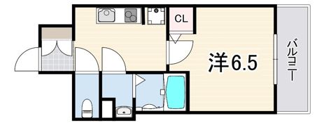 ファーストフィオーレ神戸湊町の間取り画像