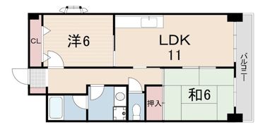 ルーエ芦屋の間取り画像