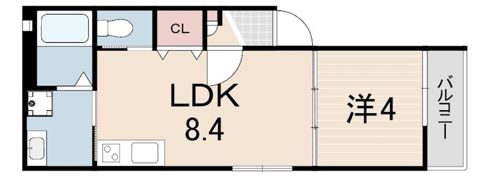 （仮称）尼崎市南城内三丁目新築工事の間取り画像