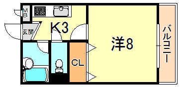 ステラハウス26の間取り画像