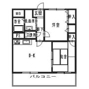 プレステージ甲南の間取り画像