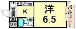 ジョイフル南塚口I号館の間取り画像