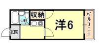 パレス甲子園の間取り画像