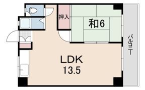 コーポ白峰の間取り画像