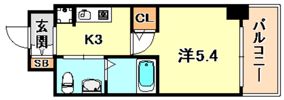 エスリード神戸WESTの間取り画像