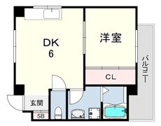 エンジェル坂下の間取り画像