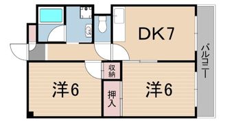 フィオーレ塚口の間取り画像