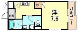 シャンブル仁左衛門の間取り画像