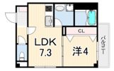 ソリティア芦屋西の間取り画像