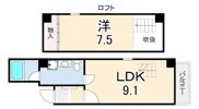 シーマーク芦屋の間取り画像