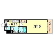 アドバンス三宮ウィングロードの間取り画像