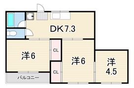 藤本ハイムの間取り画像