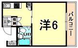 ハイステージ武庫之荘の間取り画像