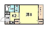 パセオ武庫の間取り画像