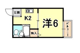 ステラ甲東園の間取り画像