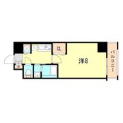 レジデンス神戸グルーブHARBORWESTの間取り画像