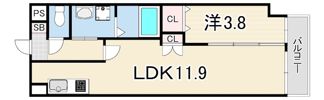 KMS新生水木通の間取り画像