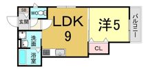 クリエオーレ東園田1の間取り画像
