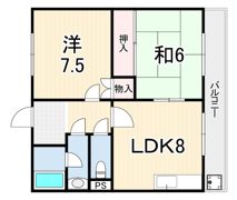 グランディア篠原本町の間取り画像