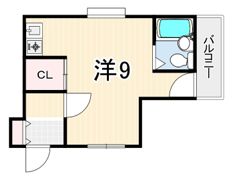 メゾンドゥロイの間取り画像