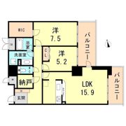 セントラルガーデンタワーの間取り画像
