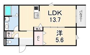 サンフラワーの間取り画像