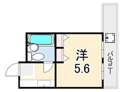 近鉄尼崎ガーデンハイツの間取り画像