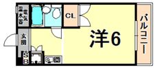 FKマンションの間取り画像