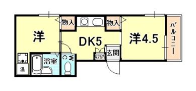 中野マンションの間取り画像